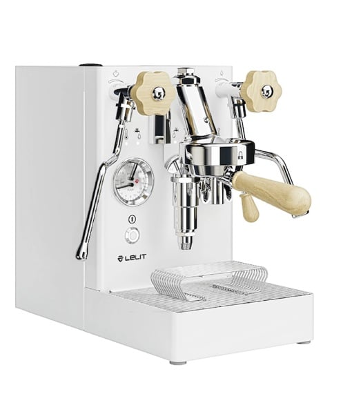 מכונת קפה ידנית ללית מארה  Lelit Mara X PL62X V3 צבע לבן