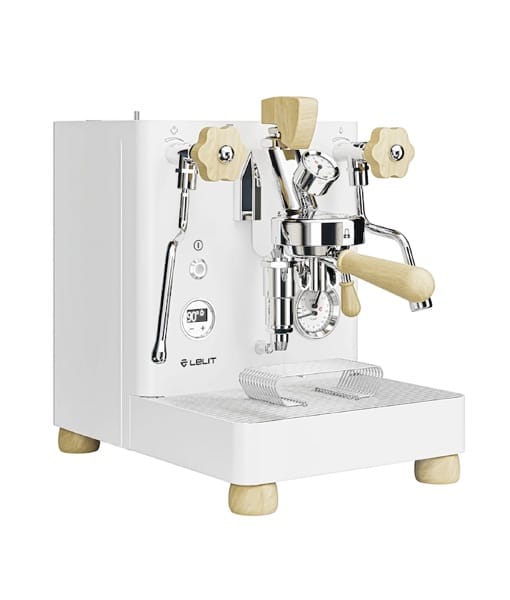 מכונת אספרסו מקצועית Lelit Bianca Dual Boiler – PL162T V3 צבע לבן