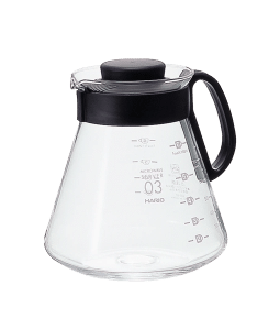 Hario V60 Server 800 ml – קנקן מזיגה האריו שקוף