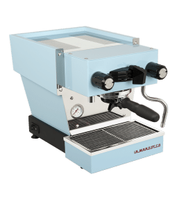 מכונת אספרסו מקצועית La Marzocco Linea Micra צבע תכלת לינאה מיקרה