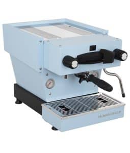 מכונת אספרסו מקצועית La Marzocco Linea Mini צבע תכלת לינאה מיני