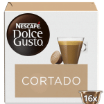 16 קפסולות דולצ׳ה גוסטו אספרסו Cortado – קפה לאטה ספרדי