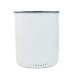 קופסת אחסון קפה AIRSCAPE כ- 1 ק״ג קפה צבע לבן