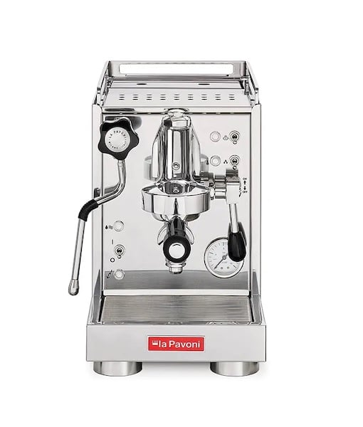 מכונת קפה מקצועית לה פאבוני La Pavoni Mini Cellini Silver