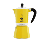 מקינטה מוקה צהוב Bialetti Rainbow – מקינטה 3 כוסות
