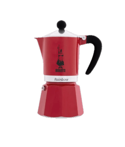 מקינטה מוקה אדום Bialetti Rainbow - מקינטה 3 כוסות