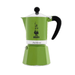 מקינטה מוקה צבע ירוק Bialetti Rainbow – מקינטה 3 כוסות
