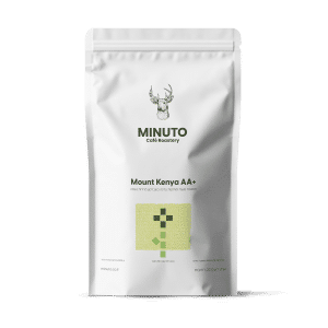 פולי קפה קניה AA+ חד זני בקלייה בהירה -  +Minuto Specialty Coffee Mount Kenya AA