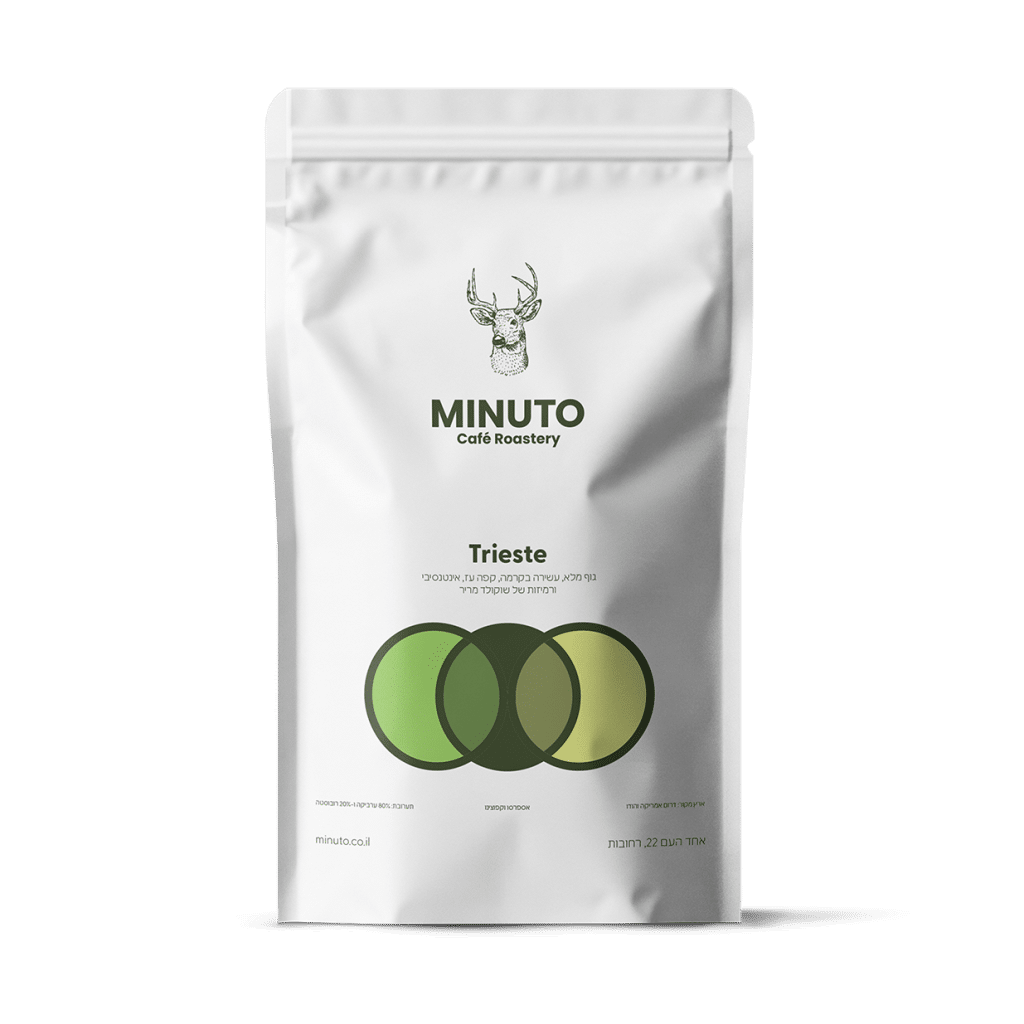 פולי קפה טרי ספשלטי קפה מינוטו טריאסט  – Minuto Specialty Coffee