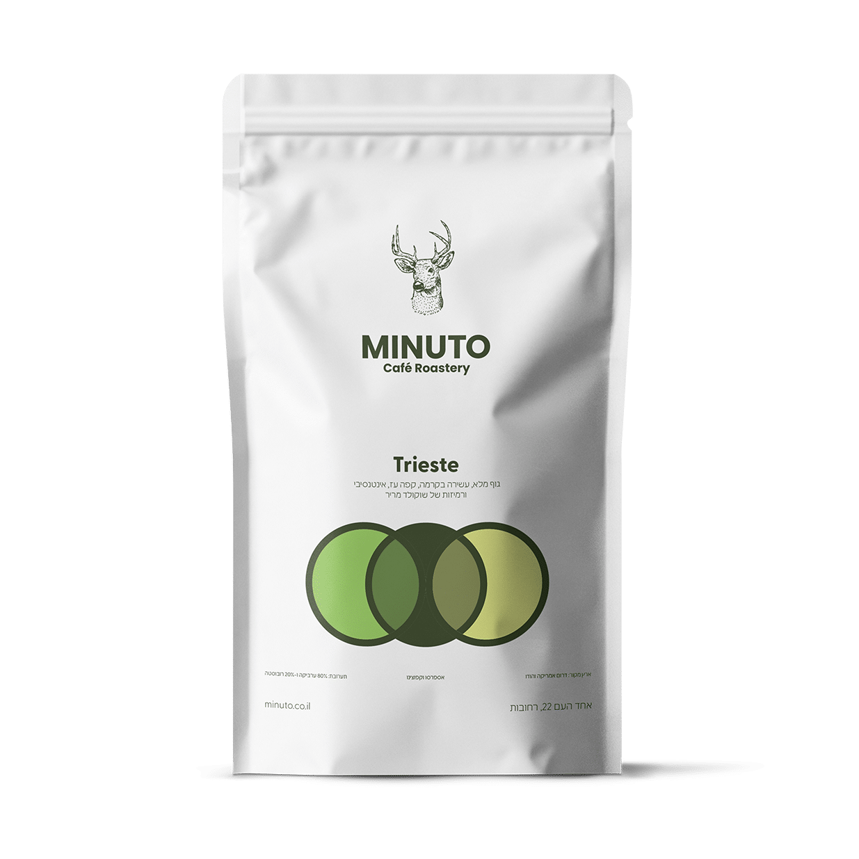 פולי קפה טרי ספשלטי קפה מינוטו טריאסט  – Minuto Specialty Coffee